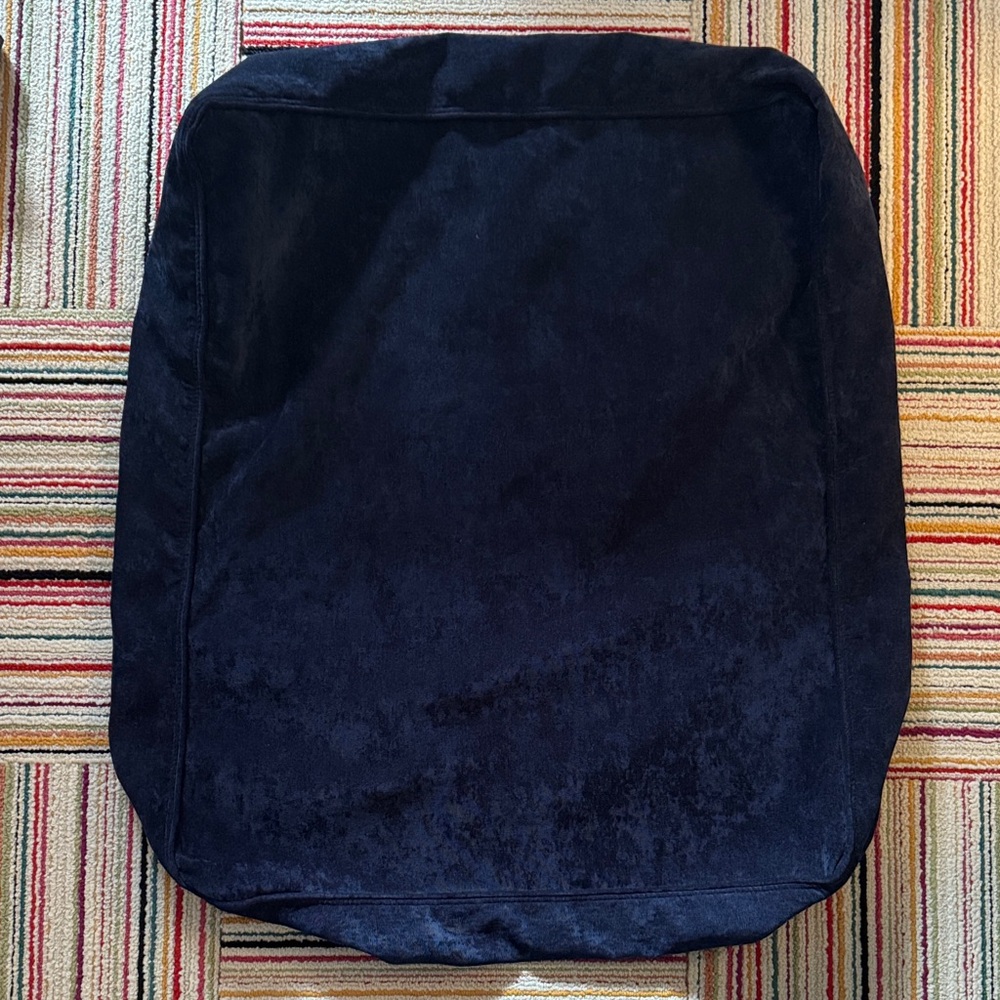 Lovesac Sapphire Navy Blue corded seat cover